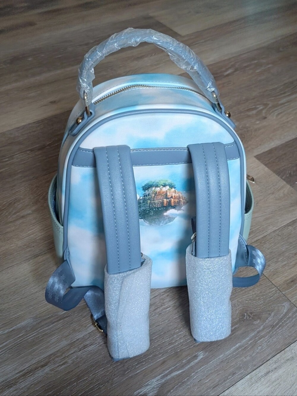 NWT New Studio Ghibli Castle in the Sky Pazu & Sheeta Mini Backpack BoxLunch - Picture 9 of 9